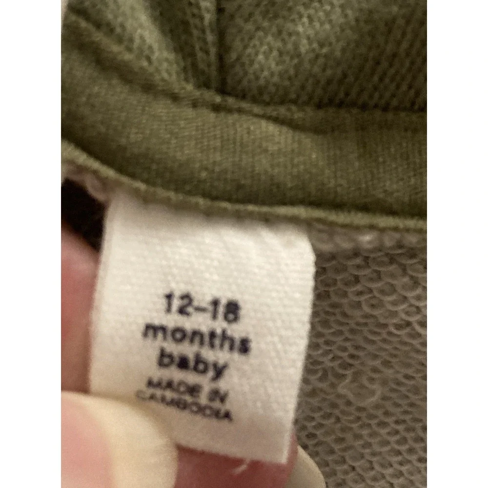 Baby Gap Star‎ Wars Yoda One Piece 12-18 Months Gray & Green